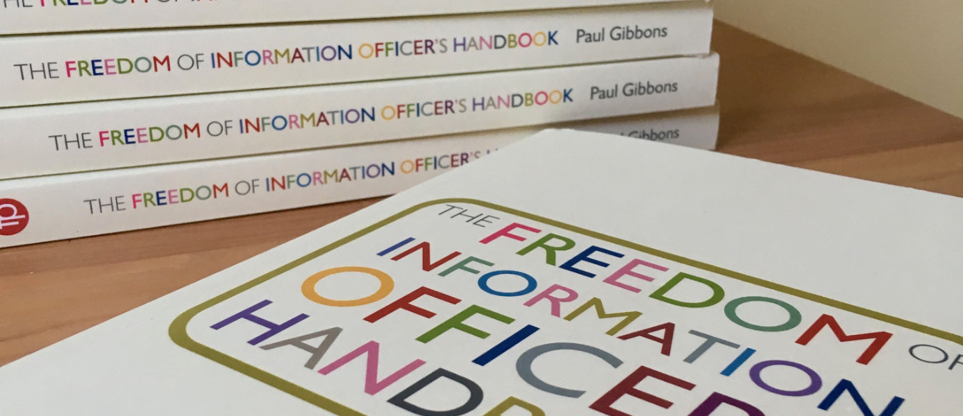 Free Chapter of The Freedom of Information Officer’s Handbook