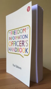 One copy of the FOI Officer's Handbook